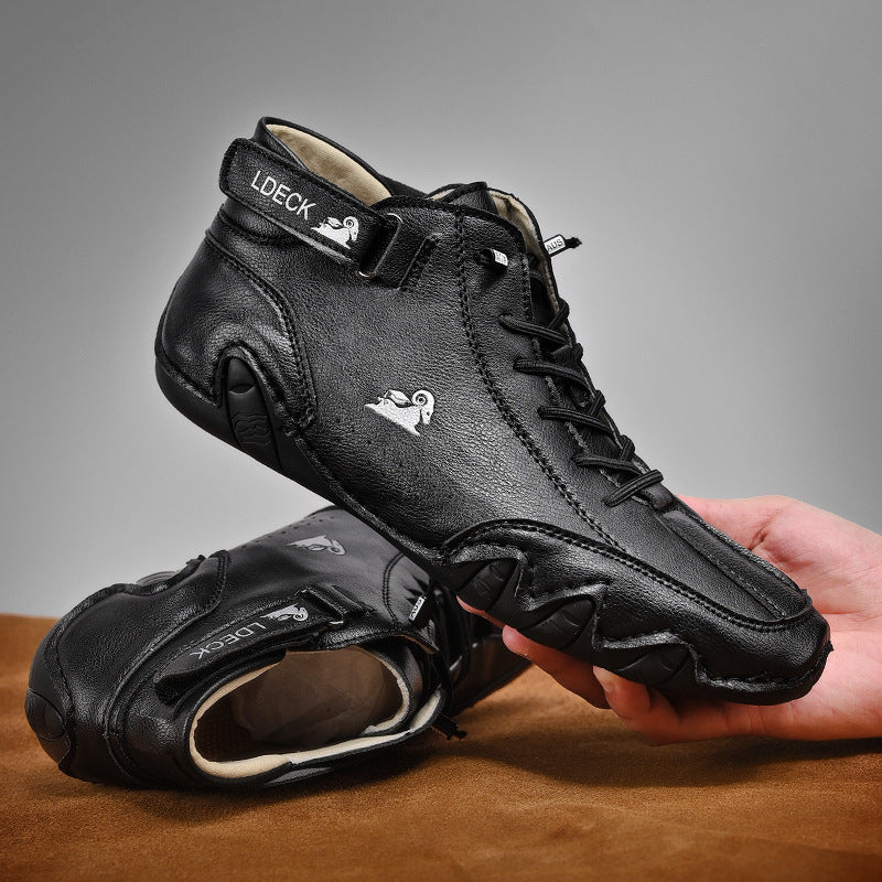 Ludwig Deck® orthopädische Premium Barfuß-Lederschuhe