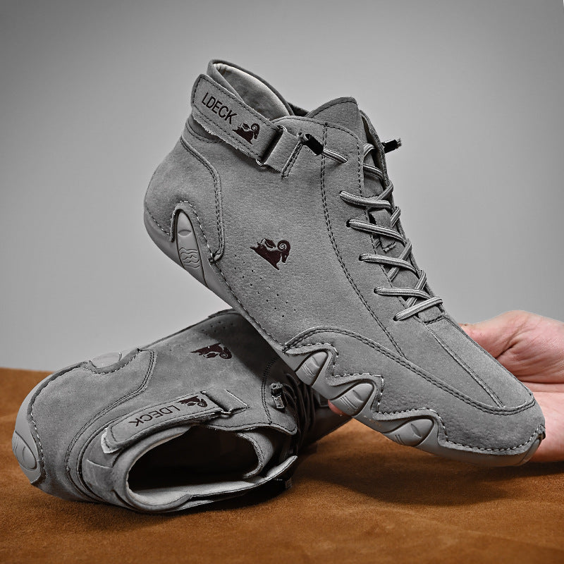 Ludwig Deck® orthopädische Premium Barfuß-Lederschuhe