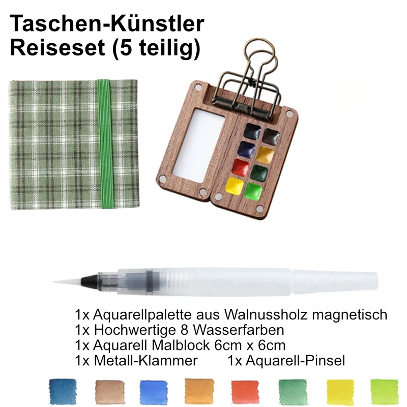 Mivoxa® Taschen-Künstler Reiseset