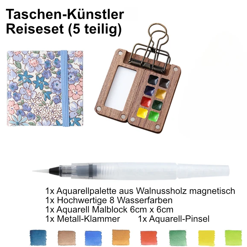 Mivoxa® Taschen-Künstler Reiseset