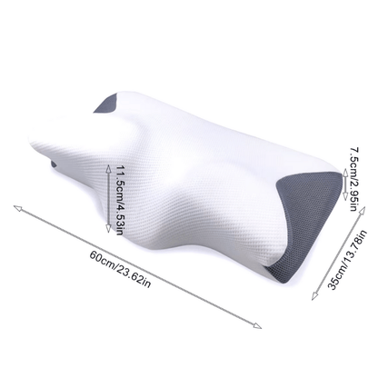 Mivoxa® orthopädisches Memory-Schaum-Kissen