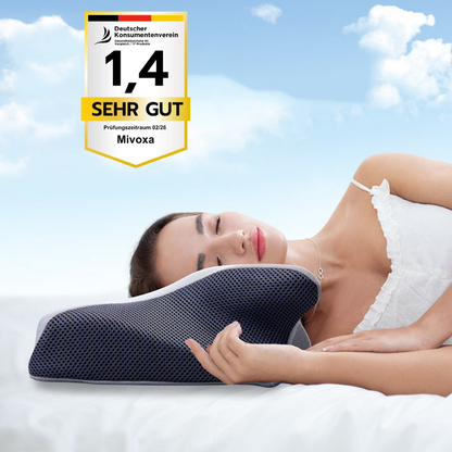 Mivoxa® orthopädisches Memory-Schaum-Kissen
