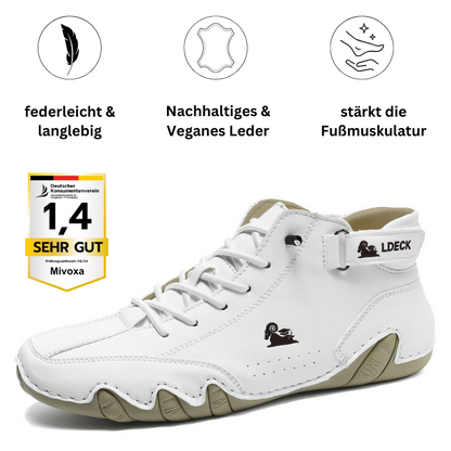 Ludwig Deck® orthopädische Premium Barfuß-Lederschuhe