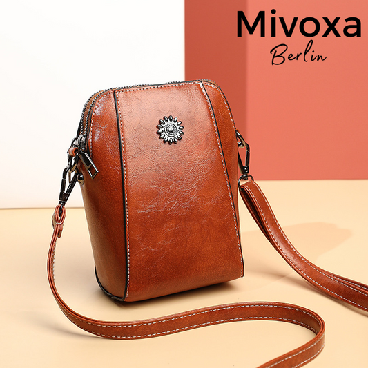 Mivoxa® Premiumleder Schultertasche
